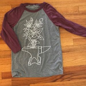 Doughnuts and deadlifts baseball tee